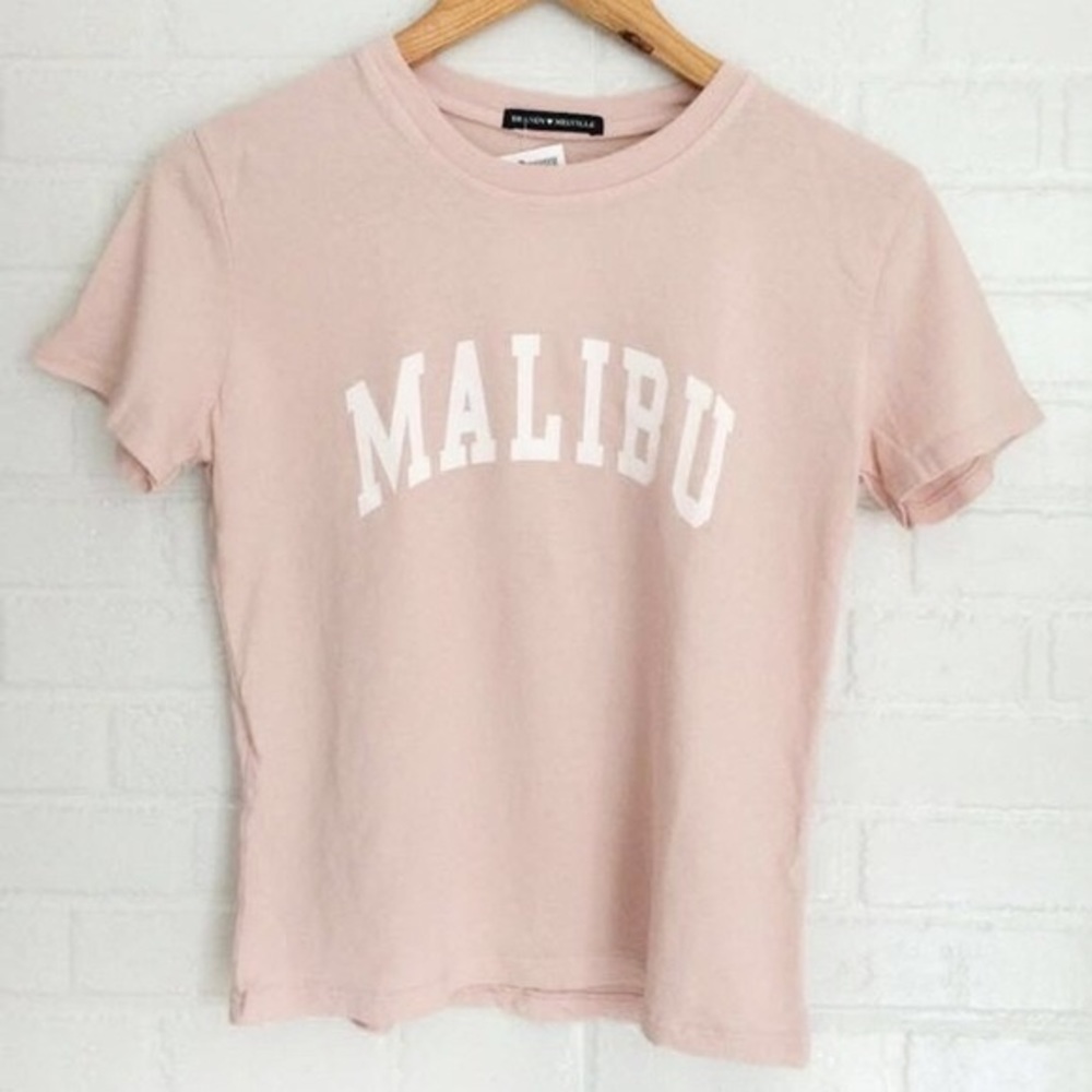 Cute Brandy Melville Malibu Graphic Tee